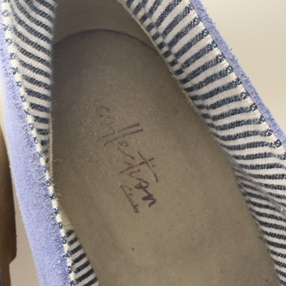 Clarks Collection Mens 9 Blue Suede Desert Chukka Boots Preppy - Picture 3 of 7